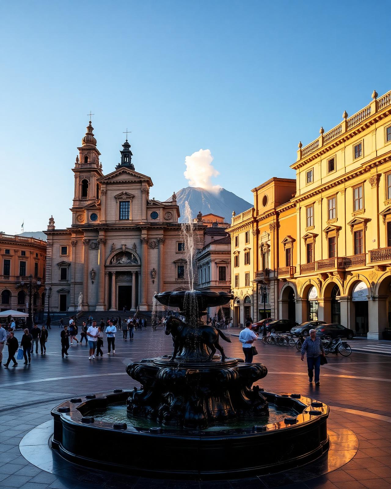 Catania, città di pietra lavica.